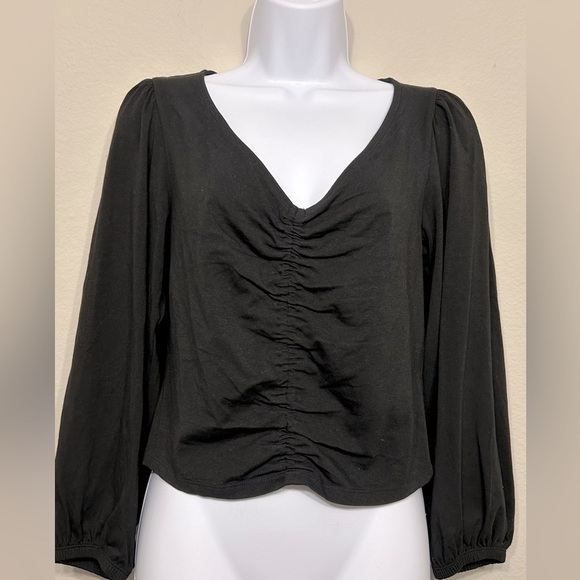 Banana Republic Ruched Tee - XSmall run big - Picture 1 of 4